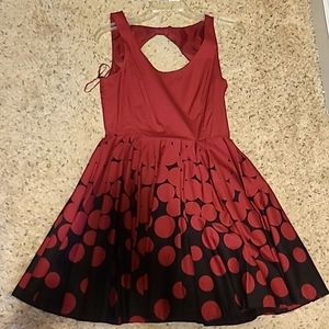 Lauren Conrad Red Dress